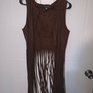 Fringe vest